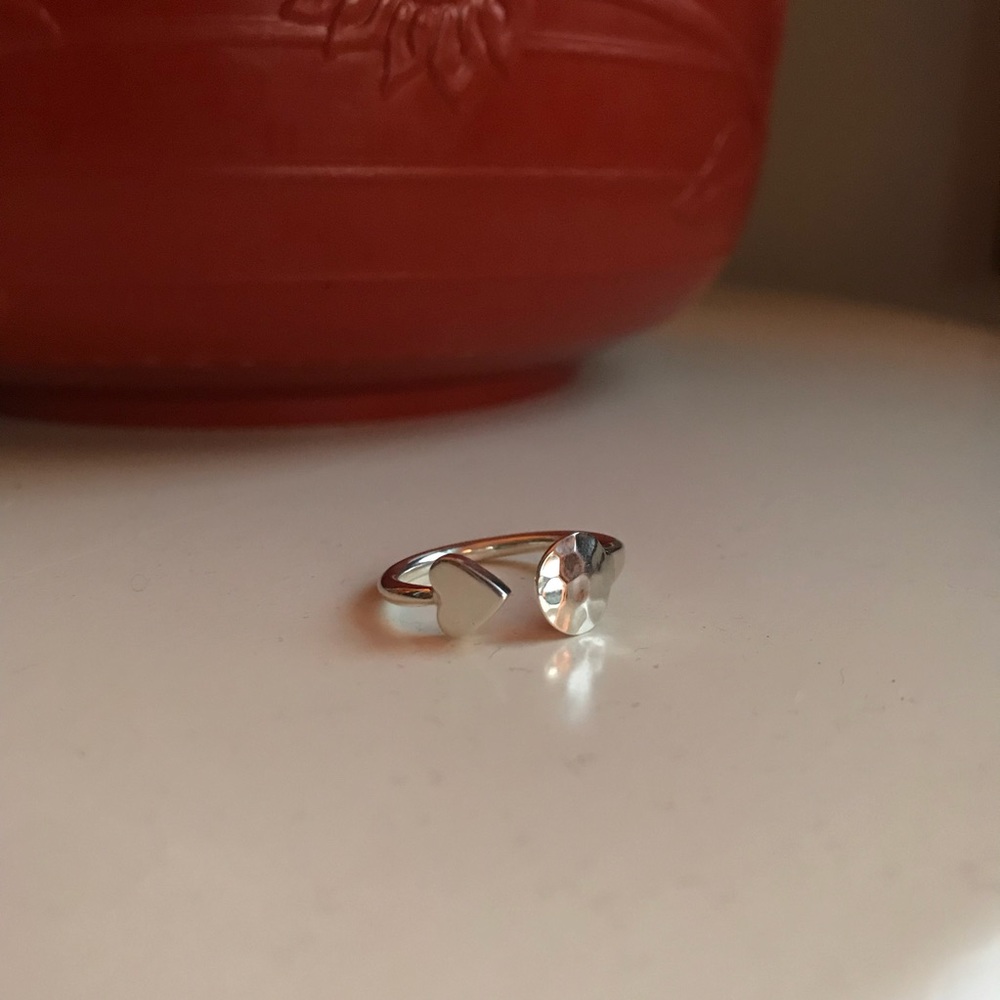 Heart Circle Ring